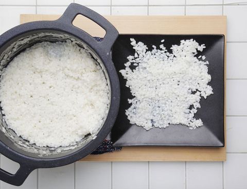 Food, White, Cuisine, Cookware and bakeware, Ingredient, Recipe, Dish, Snow, Chemical compound, Arborio rice, 