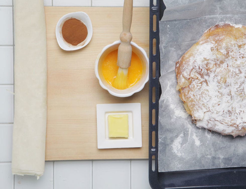Food, Ingredient, Kitchen utensil, Dish, Cuisine, Recipe, Cookware and bakeware, Breakfast, Flour, Meal, 
