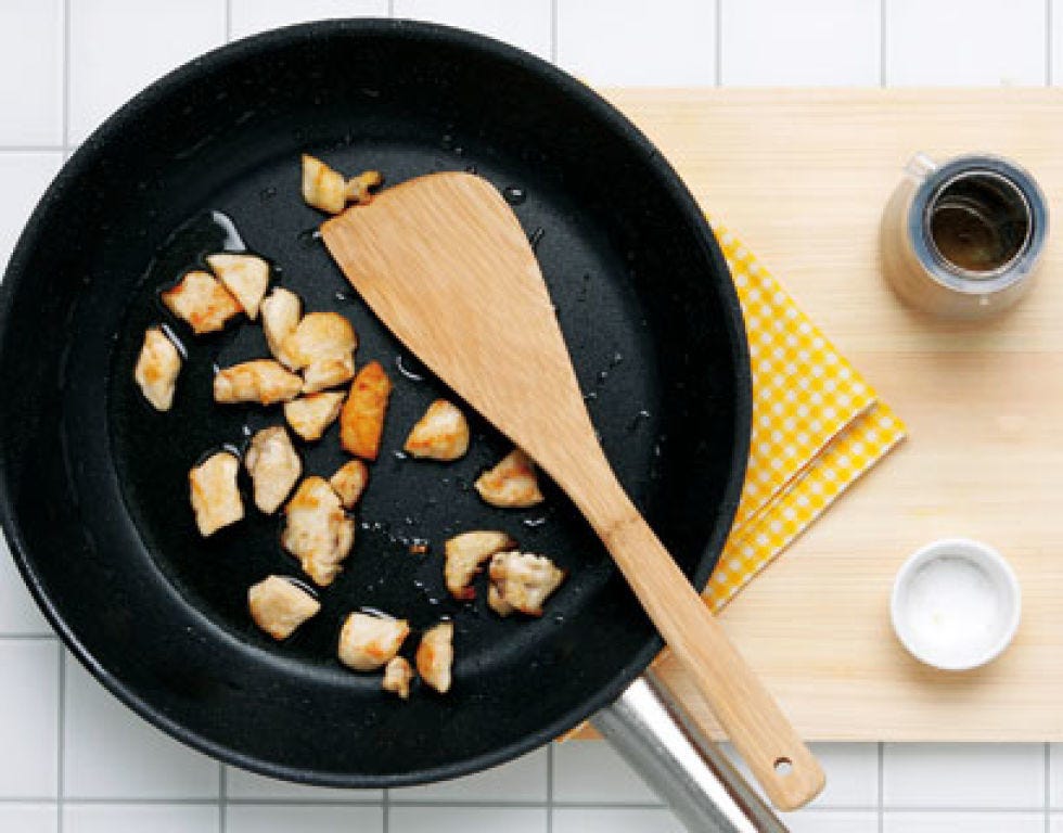 Food, Cuisine, Cookware and bakeware, Ingredient, Cooking, Frying pan, Recipe, Kitchen utensil, Frying, Pan frying, 
