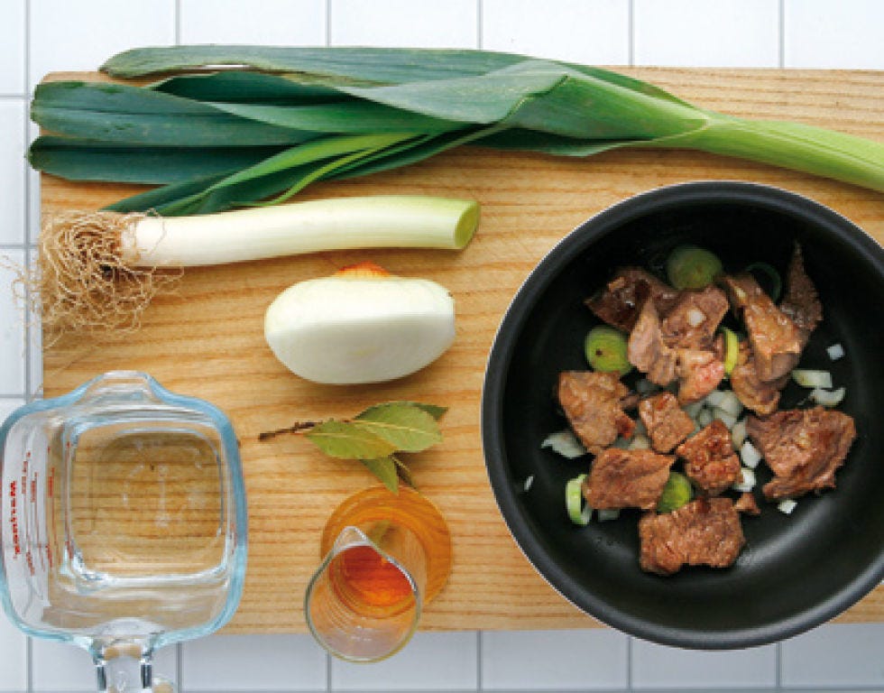 Food, Ingredient, Cuisine, Dishware, Dish, Root vegetable, Meat, Recipe, Meal, Cutting board, 