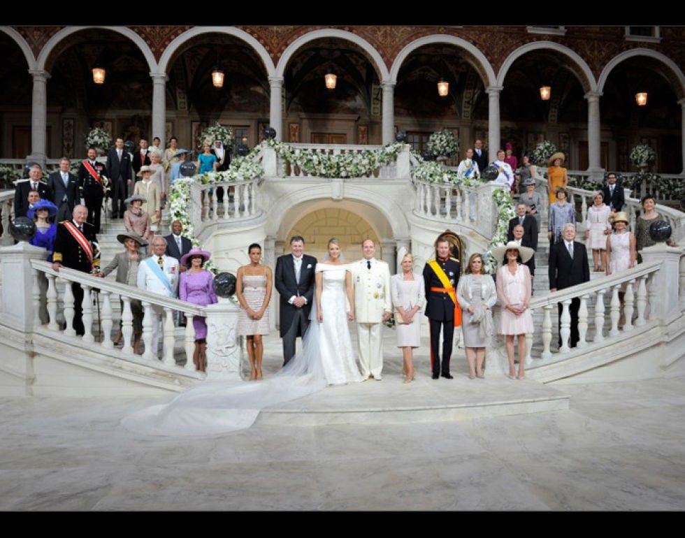 Dress, Bridal clothing, Wedding dress, Bride, Suit, Ceremony, Tradition, Marriage, Arch, Gown, 