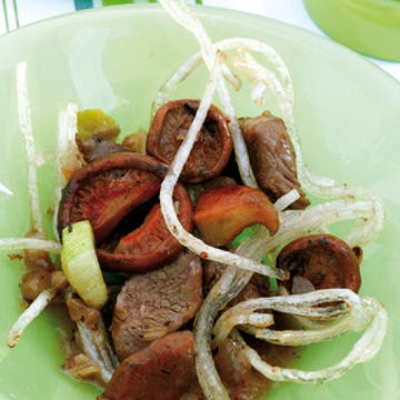 Food, Dishware, Meat, Serveware, Ingredient, Dish, Plate, Recipe, Breakfast, Cooking, 