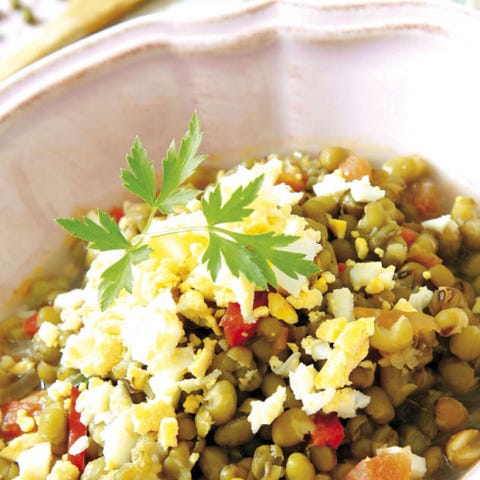 Food, Cuisine, Produce, Recipe, Dish, Vegetarian food, Chickpea, Legume, Vegetable, Esquites,