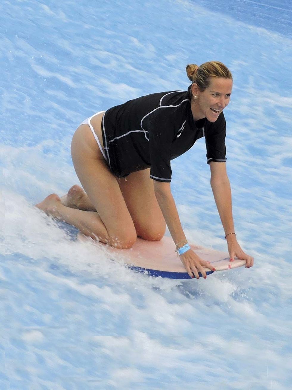 Alejandra Prat se atreve con el bodyboard