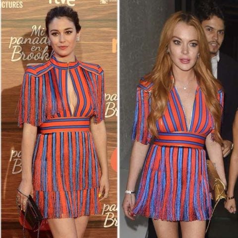 Hairstyle, Dress, Style, Pattern, One-piece garment, Fashion, Day dress, Street fashion, Cocktail dress, Fashion model,