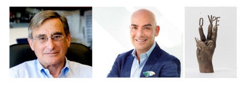 Douglas D. Richman y Kike Sarasola, de Room Mate Hotels