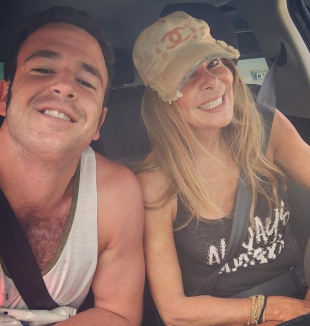 ana obregón y su hijo, aless lequio