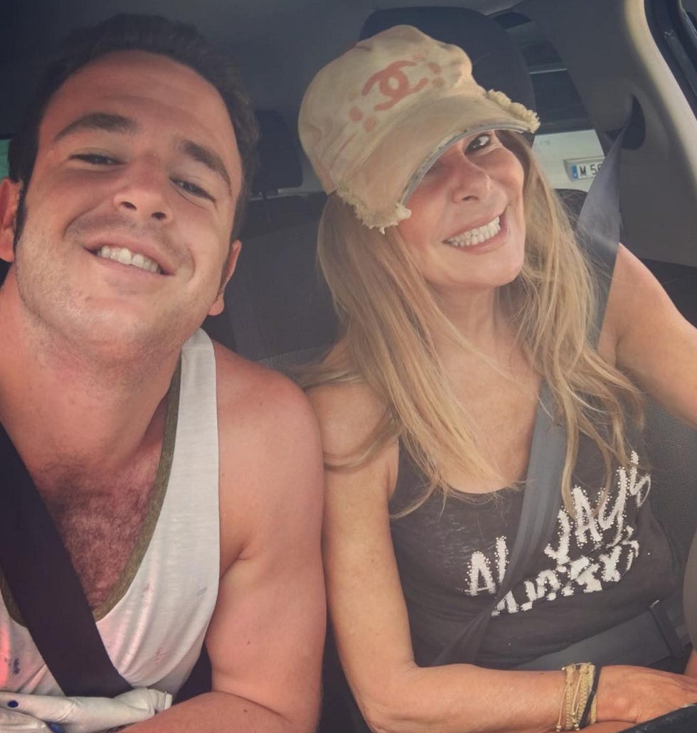 ana obregón y su hijo, aless lequio