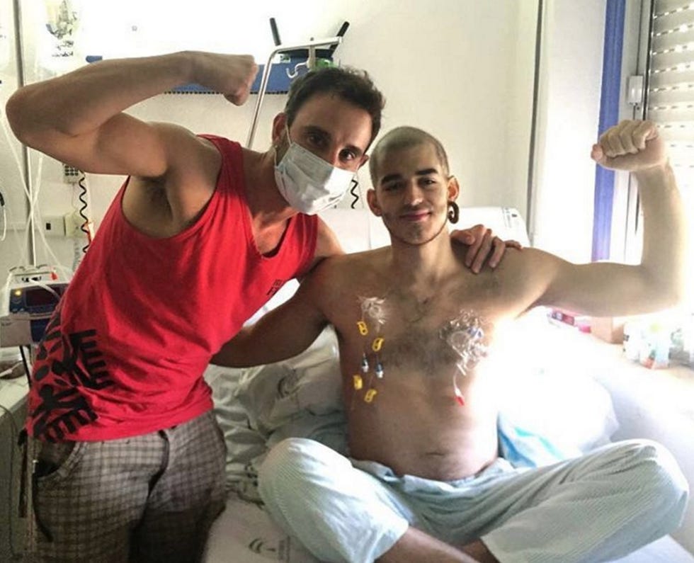 Dani Rovira toma el ejemplo de lucha contra el cáncer del deportista Pablo Ráez.