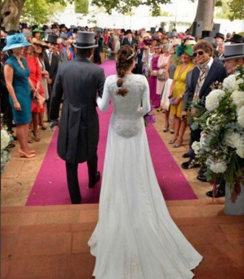 Calibre Premisa Surrey Lourdes Montes vuelve a vestirse de novia