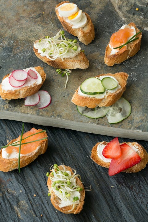 Canapés variados