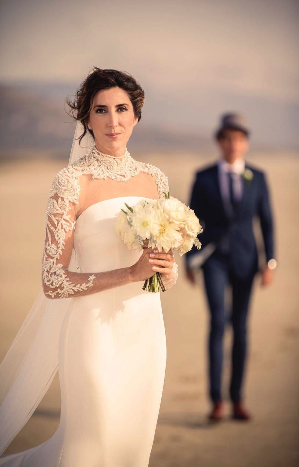 Clothing, Human, Petal, Trousers, Shoulder, Bridal clothing, Photograph, Joint, Standing, Outerwear, 