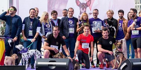 Los Rostros Mas Conocidos Protagonizan La Carrera Solidaria Mas Animal