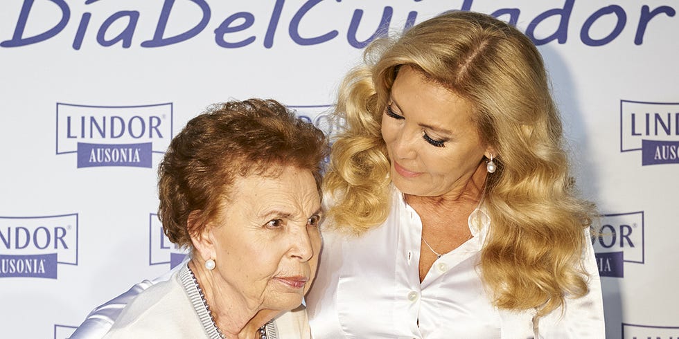 norma duval con su madre