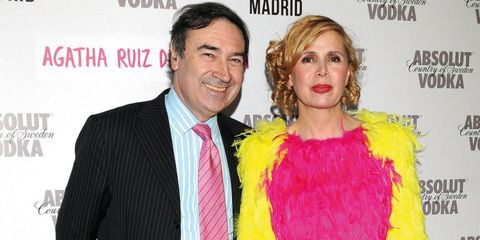 Pedro J. Ramírez y Ágatha Ruiz de la Prada