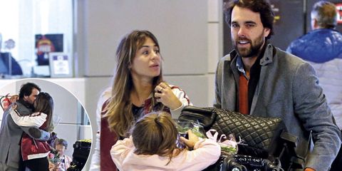 Elena Tablada con Javier Ungría y su hija Ella