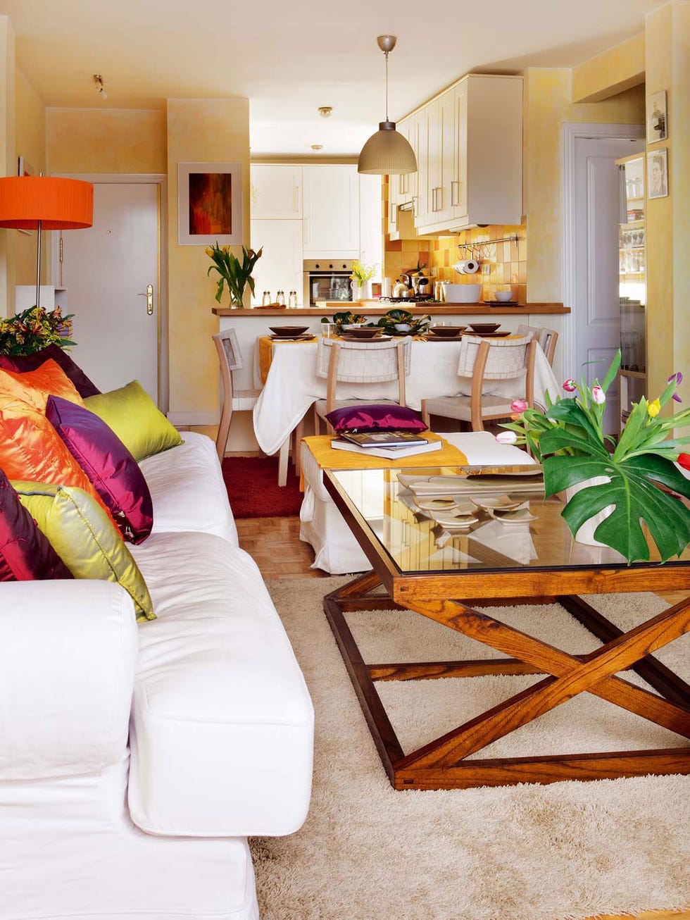 Lighting, Interior design, Room, Floor, Furniture, Home, Interior design, Living room, Table, Flooring, 