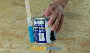 Finger, Product, Yellow, Wood, Photograph, Font, Paint, Pattern, Wood stain, Tin can, 