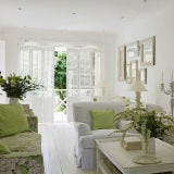 Room, Interior design, Green, Wall, Furniture, Table, Living room, Interior design, Home, Ceiling, 
