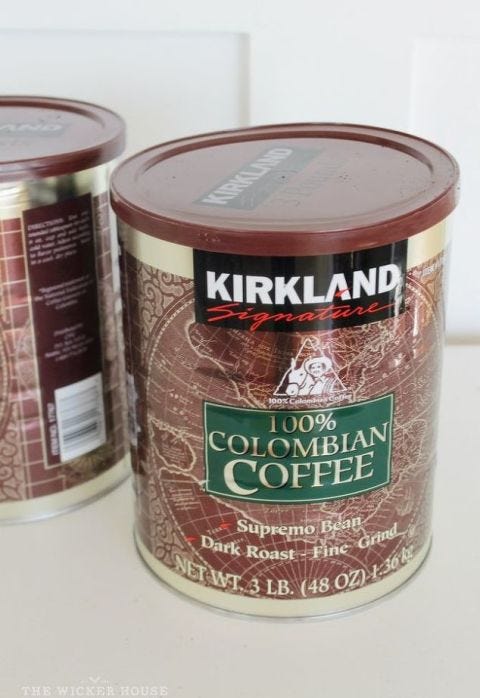 Aluminum can, Tin can, Tin, Metal, Paint, Maroon, Iron, Cylinder, Chemical substance, Beverage can, 