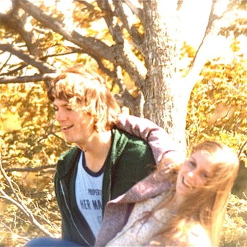 Richard Bandy and Sonya Lea in high school