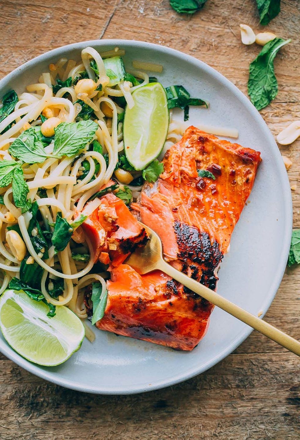 Dish, Food, Cuisine, Ingredient, Meat, Salmon, Chicken meat, Produce, Recipe, Staple food, 