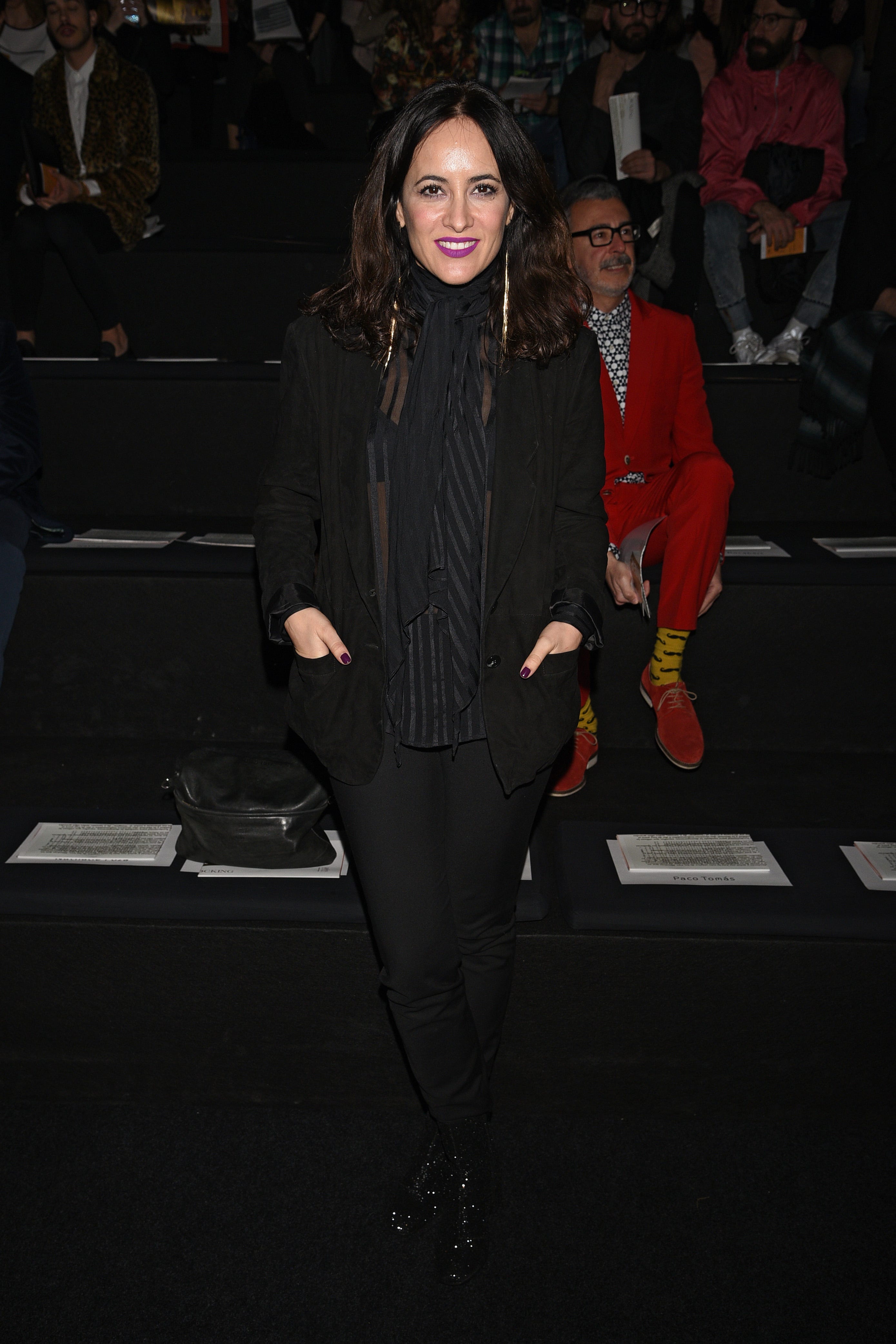 Outerwear, Coat, Style, Fashion accessory, Fashion, Fashion model, Street fashion, Fashion design, Long hair, Runway, 