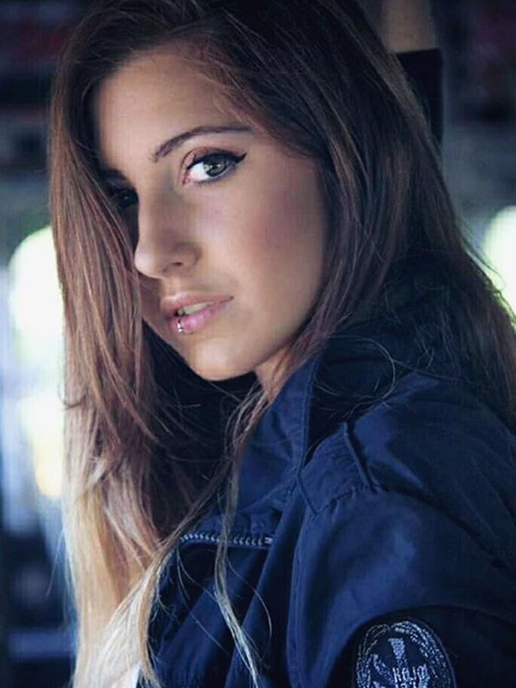 Hair, Face, Beauty, Hairstyle, Eyebrow, Black hair, Lip, Brown hair, Long hair, Eye, 