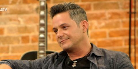 Alejandro Sanz, emocionado: 