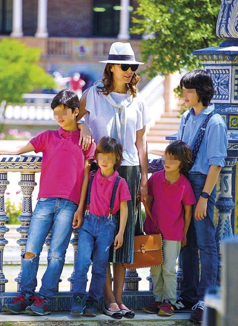 Mar Flores días de vacaciones en Sevilla con sus hijos Mar Flores días de vacaciones en Sevilla con sus hijos