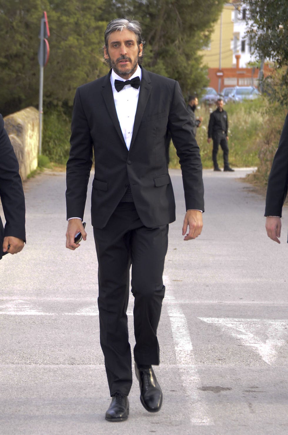 Suit, Clothing, Formal wear, Tuxedo, Blazer, Fashion, Outerwear, White-collar worker, Pantsuit, Footwear, 