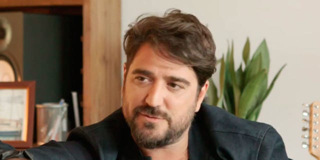 Nose, Lip, Cheek, Facial hair, Hairstyle, Chin, Forehead, Eyebrow, Outerwear, Moustache, 