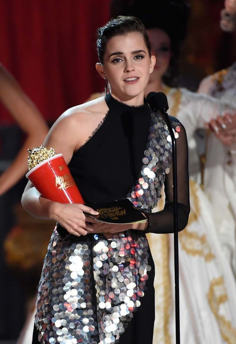 Emma Watson emociona con su discurso en los MTV Movie & TV Awards