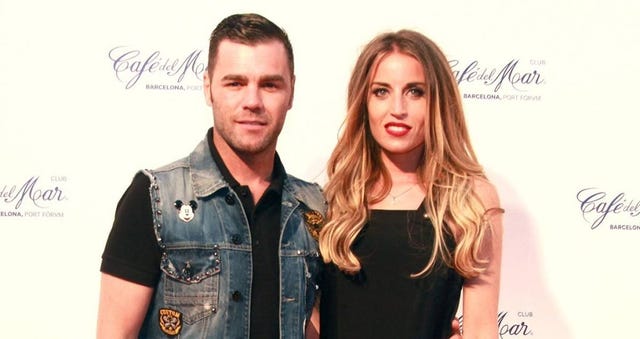 Fonsi Nieto y Marta Castro tras su boda