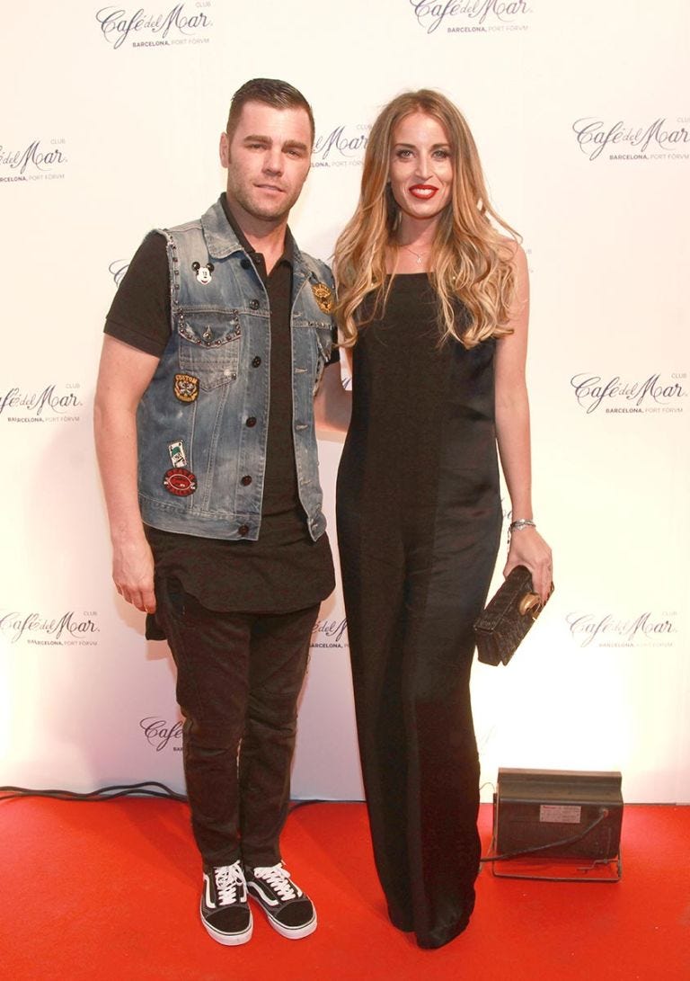 Fonsi Nieto y Marta Castro tras su boda