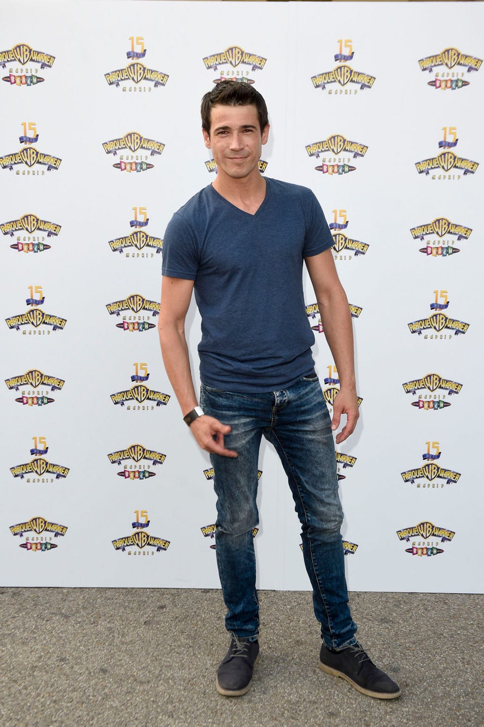 T-shirt, Standing, Footwear, Jeans, Denim, Carpet, Shoe, Style, 