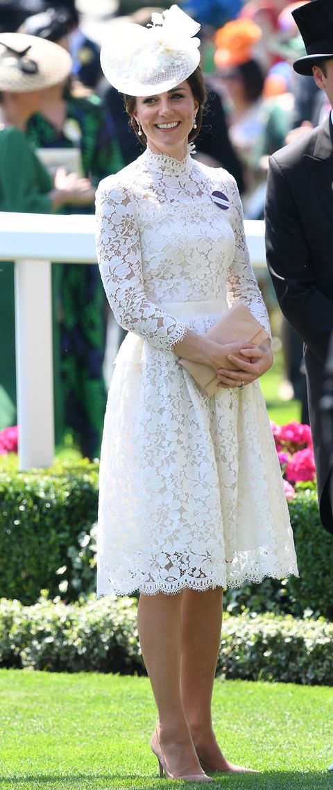La Duquesa de Cambridge impacta en Ascot con un vestido de 5000 euros