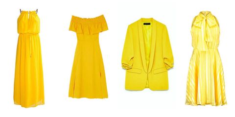 ropa amarilla