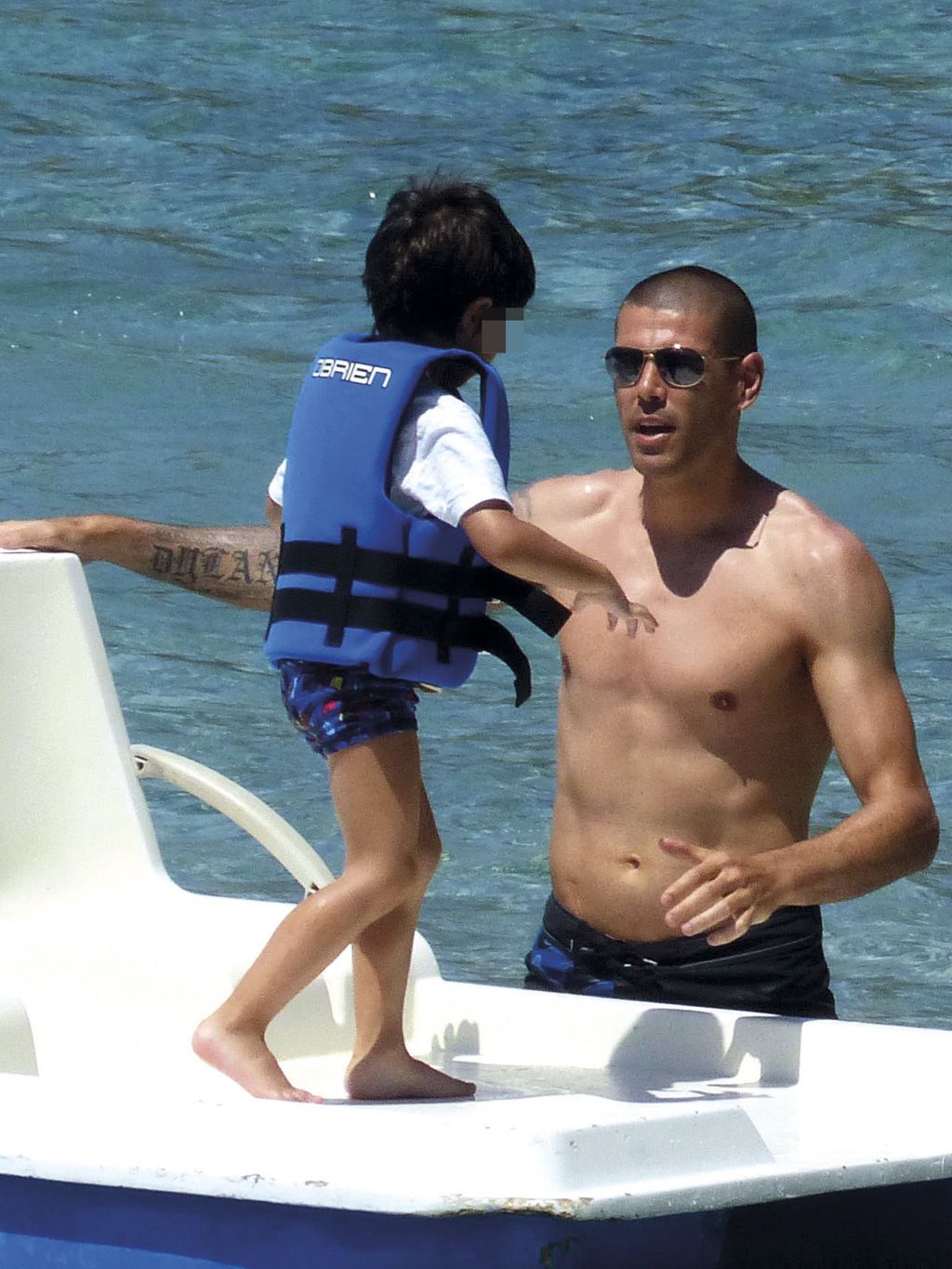 Víctor Valdés y Yolanda Cardona