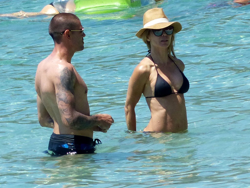 Víctor Valdés y Yolanda Carmona en Mallorca