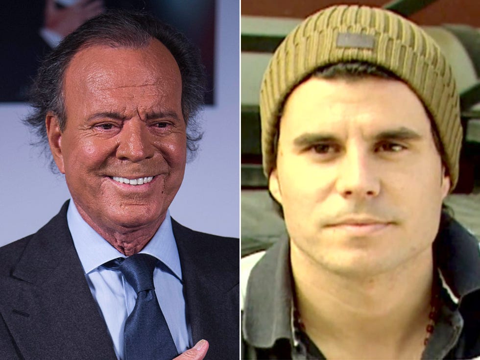 Julio Iglesias y Javier Santos