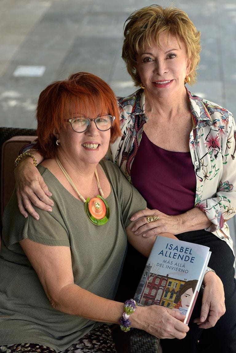 Isabel Allende presenta nueva novela Más allá del invierno Isabel Allende presenta nueva novela Más allá del invierno
