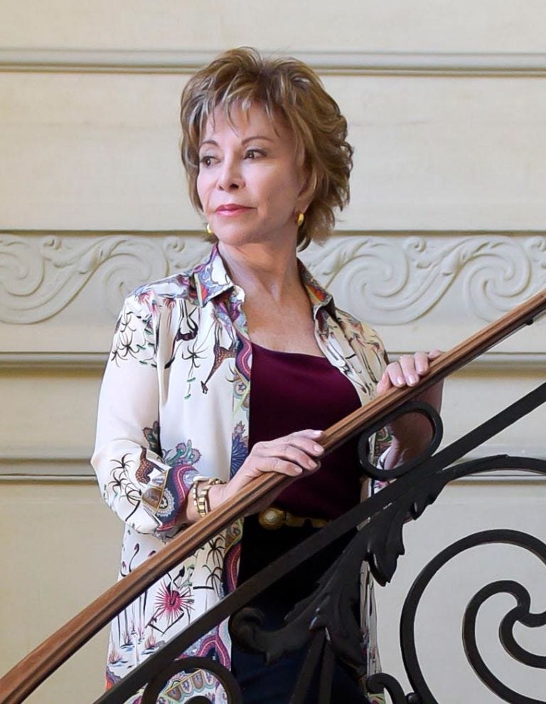 Isabel Allende presenta nueva novela Más allá del invierno Isabel Allende presenta nueva novela Más allá del invierno