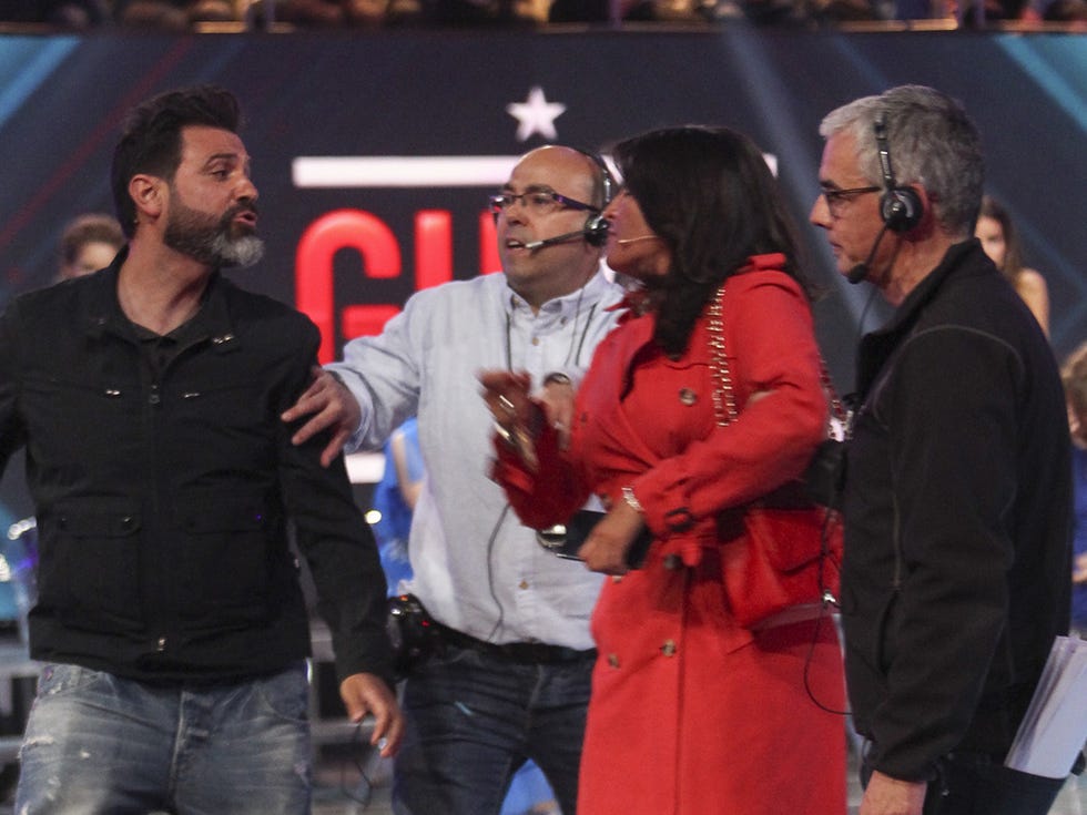 Eyewear, Vision care, Glasses, Product, Denim, Jeans, Interaction, Belt, Facial hair, Beard, 