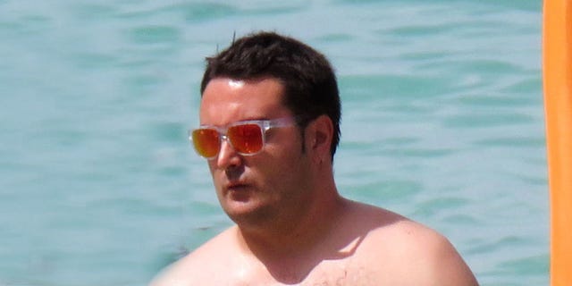 Eyewear, Hair, Barechested, Sunglasses, Vacation, Fun, Summer, Chin, Chest, Neck, 