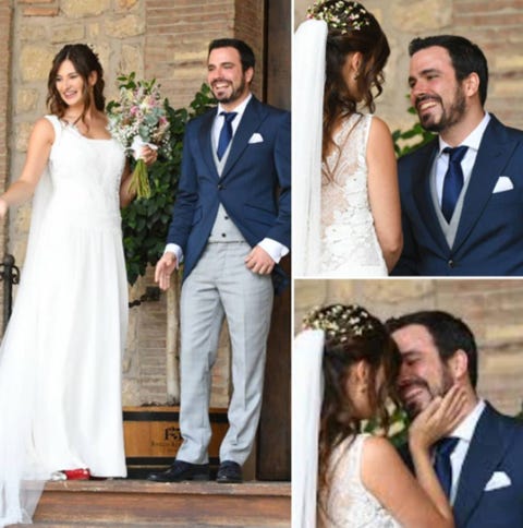 los detalles de la boda entre alberto garzón y anna ruiz