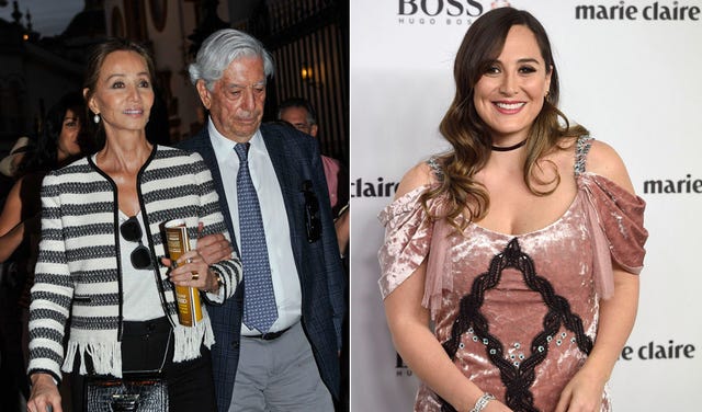 Isabel Preysler, Mario Vargas Llosa y Tamara Falcó