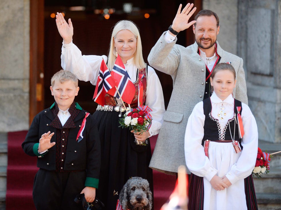 Haakon y Mette-Marit de Noruega