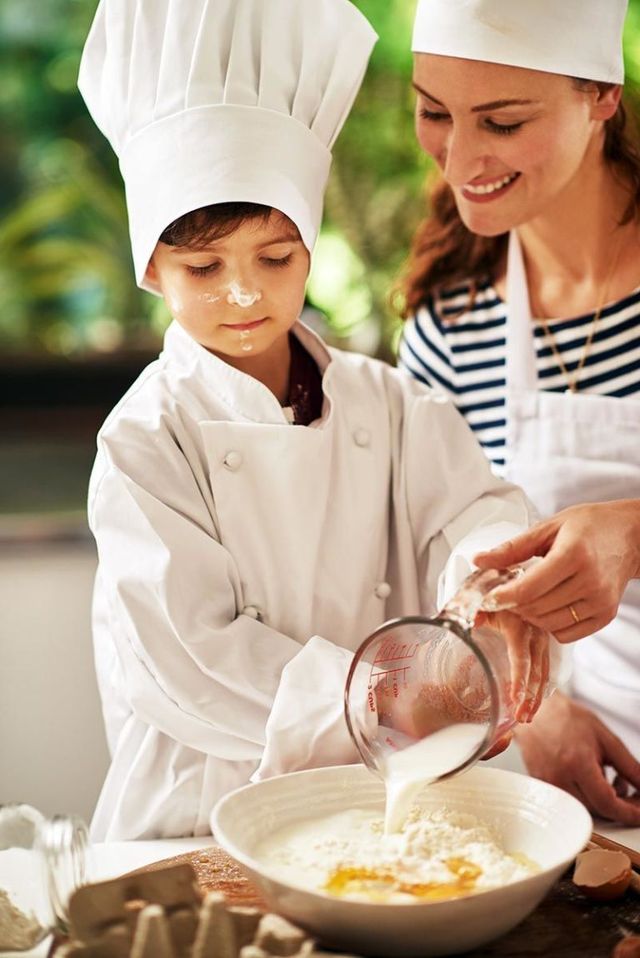 Consejos para poder cocinar con los niños sin riesgos