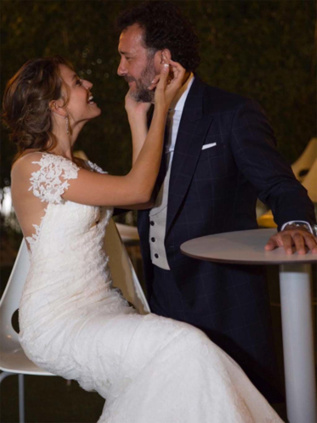 Wedding dress, Wedding, Bridal clothing, Bride, Dress, Ceremony, Gown, Event, Formal wear, Suit, 